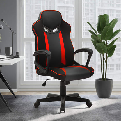 Sarantino Office Chair Racining Black & Red