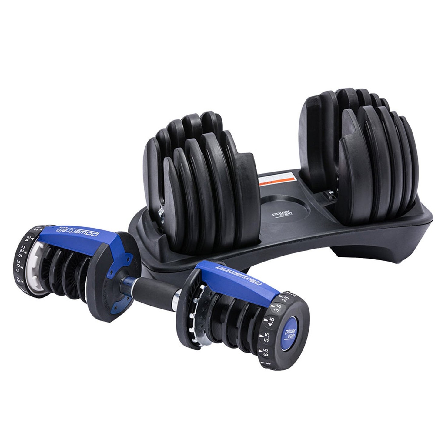 Powertrain Dumbbell Set Adjustable-2x 24kg