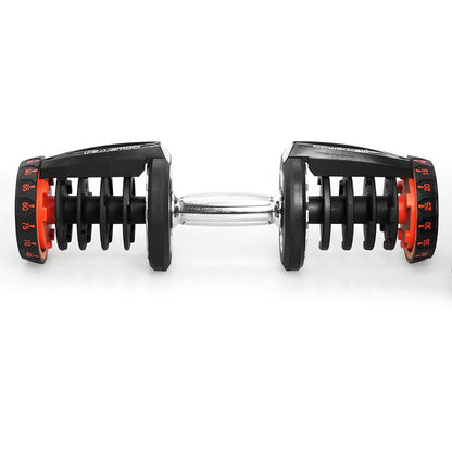 Powertrain 2x 40kg Powertrain Adjustable Dumbbells with Stand - Factory Direct Shop