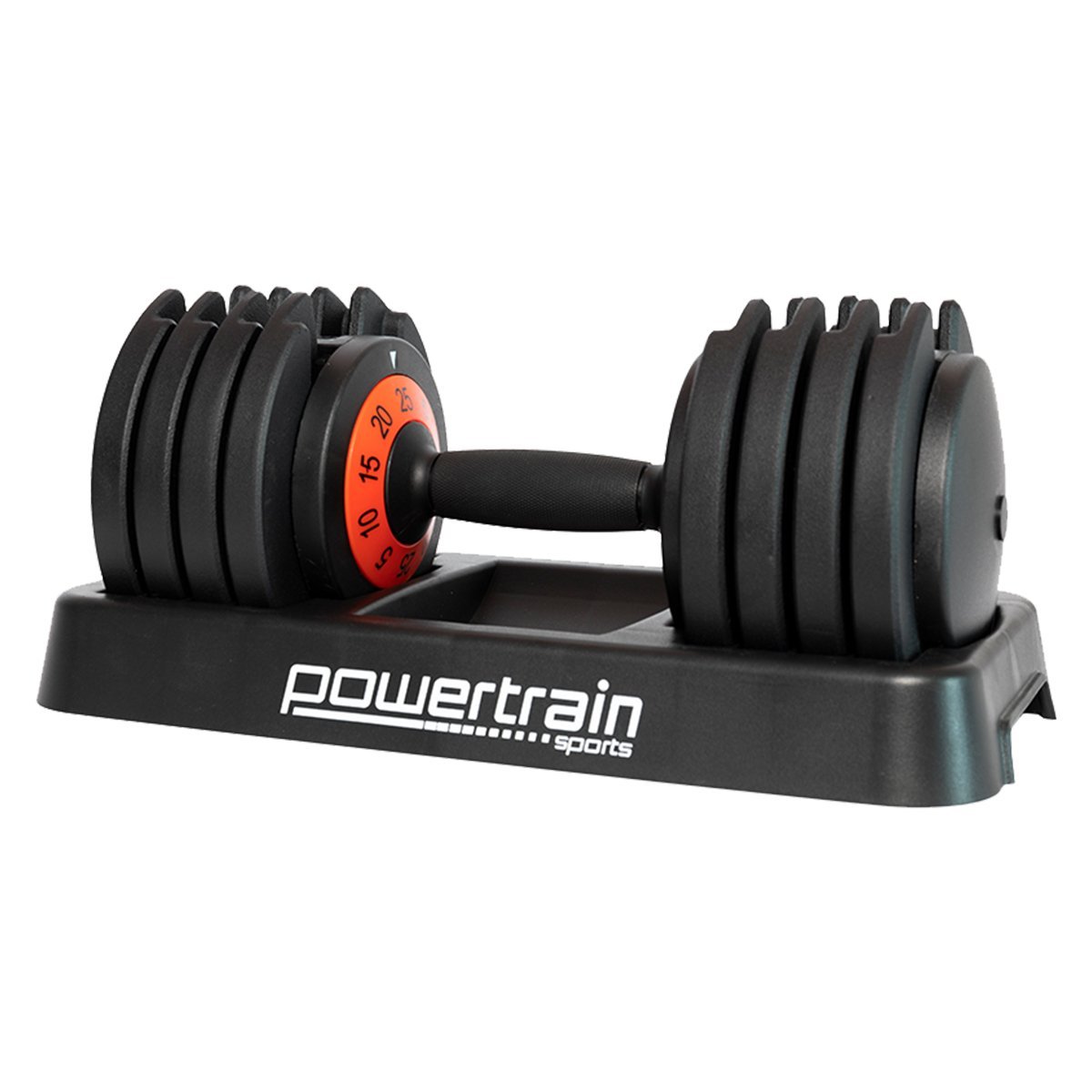 Powertrain GEN2 Pro Adjustable Dumbbell Weights - 25kg - Factory Direct Shop