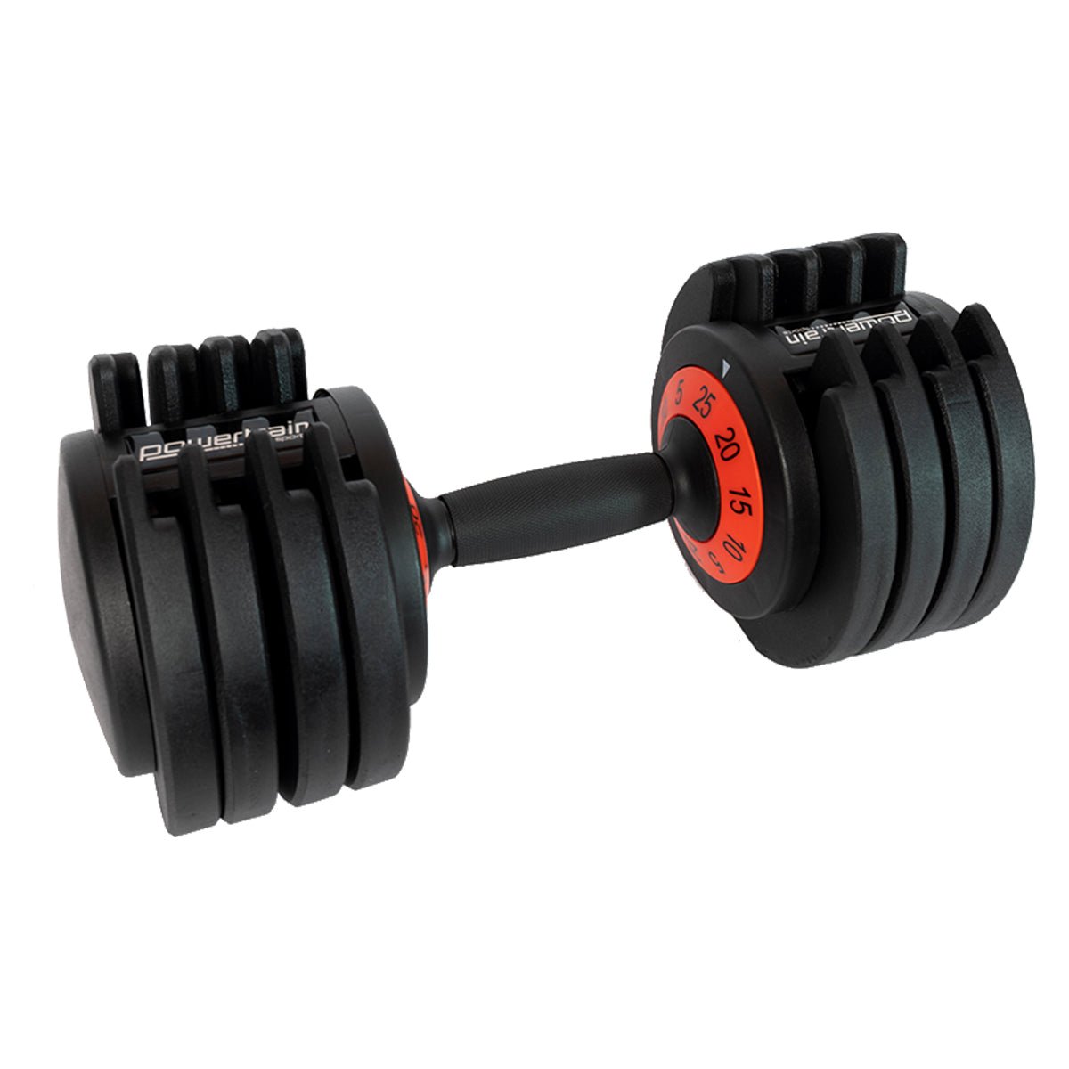 Powertrain GEN2 Pro Adjustable Dumbbell Weights - 25kg - Factory Direct Shop