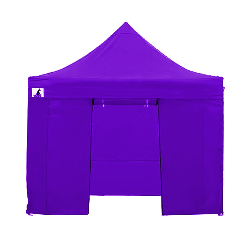 Wallaroo Gazebo Marquee 3x3 PopUp Outdoor-Purple