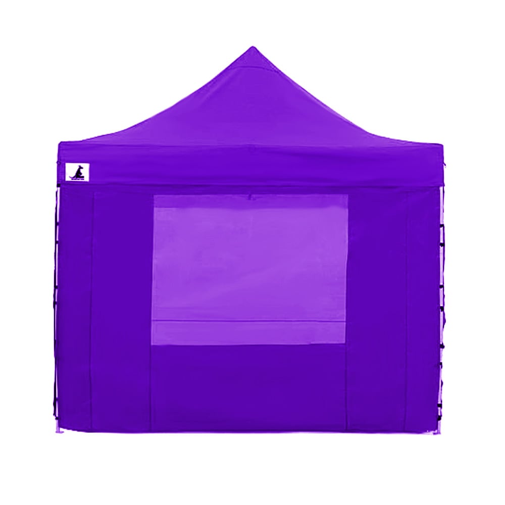 Wallaroo Gazebo Marquee 3x3 PopUp Outdoor-Purple