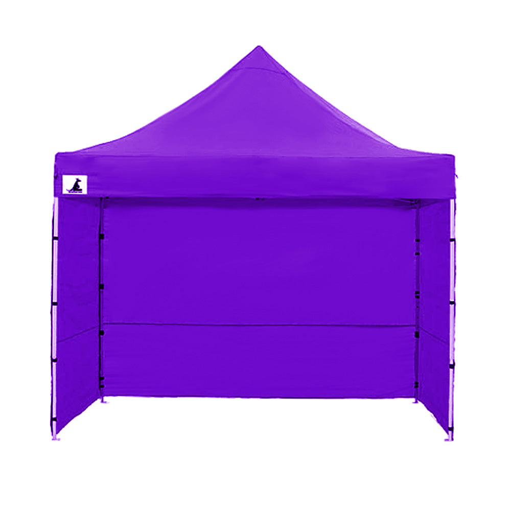 Wallaroo Gazebo Marquee 3x3 PopUp Outdoor-Purple