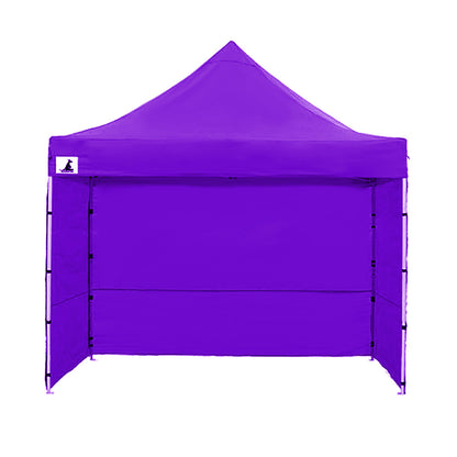 Wallaroo Gazebo Marquee 3x3 PopUp Outdoor-Purple