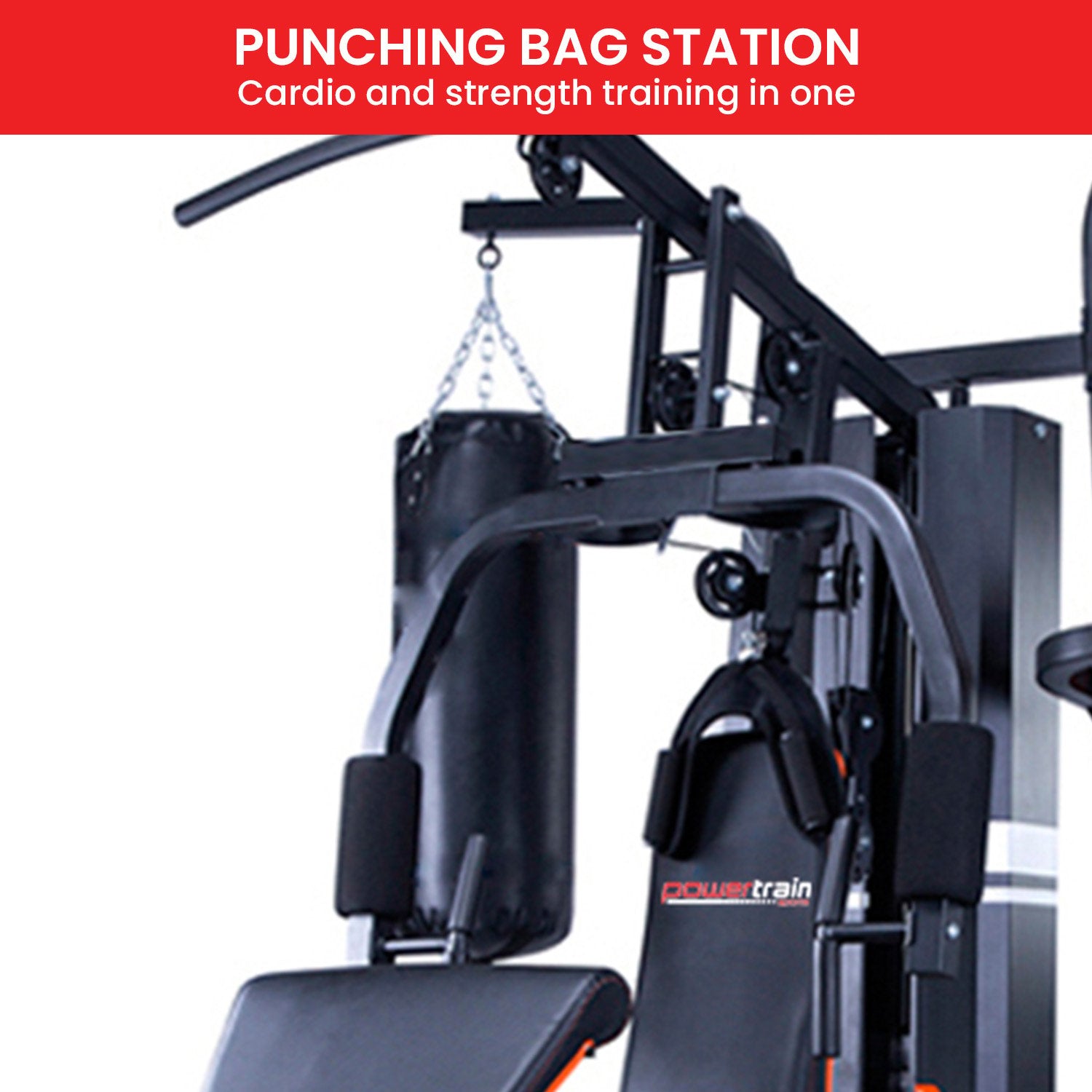 Powertrain Multi Station Home Gym 150lbs Weights Punching Bag

Get a complete workout with the Powertrain Multi Station Home Gym. With 150lbs of weights and a punching bag, you can strengthen and tone your entire body while improving your boxing skills. This all-in-one gym is perfect for any fitness level.