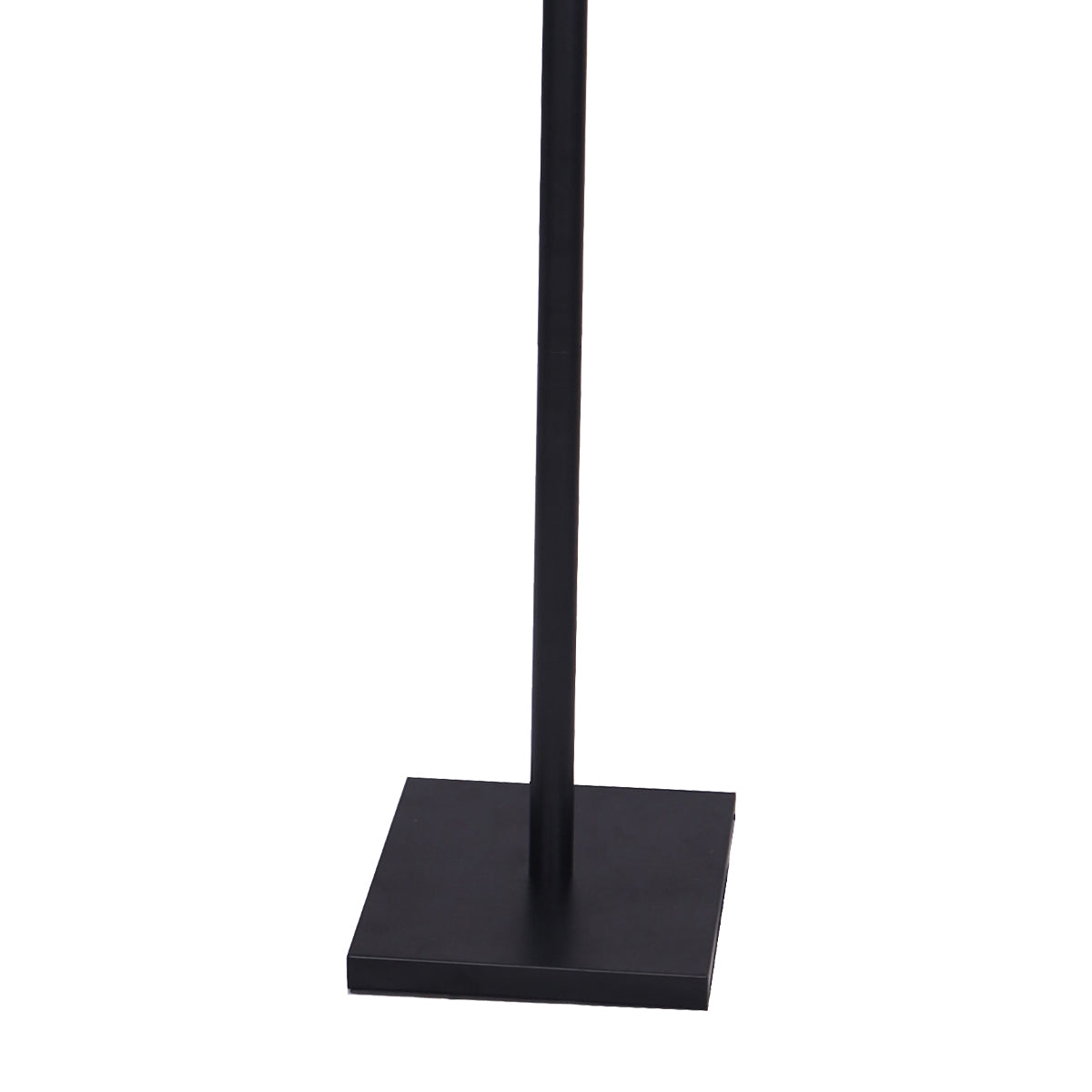 Sarantino LED Metal Floor Lamp with 2 Lights Gold and Black Finish