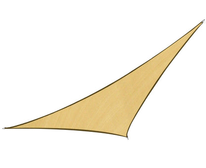 Wallaroo Triangle Shade Sail 7x7x7m - Sand