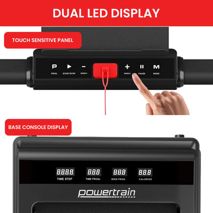 Powertrain K500 Walking Pad Treadmill 2 in 1 Foldable