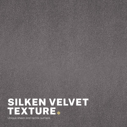 Desk Armchair - Home Office Swivel Chair Adjustable Height Seat PLUME GREY