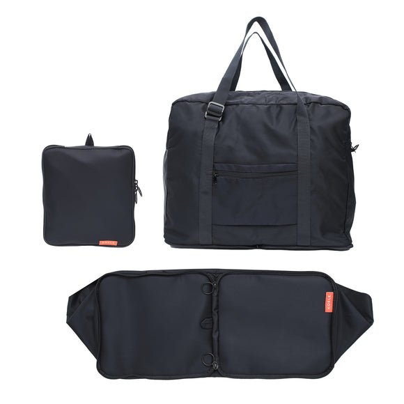 Shopper Bag Travel Duffle Bag Foldable Laptop Luggage Nylon KO-BOSTON NAVY