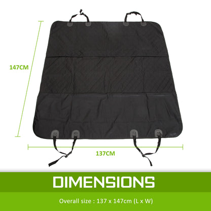 XXL Pet Dog Car Boot Seat Cover Waterproof Mat BLACK - Factory Direct Shop