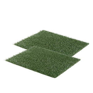 2 Grass Mat 58.5cm x 46cm for Pet Dog Potty Tray Training Toilet - Factory Direct Shop