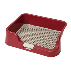 Dog Pet Potty Tray Training Toilet Raised Walls T1 WINE - Factory Direct Shop