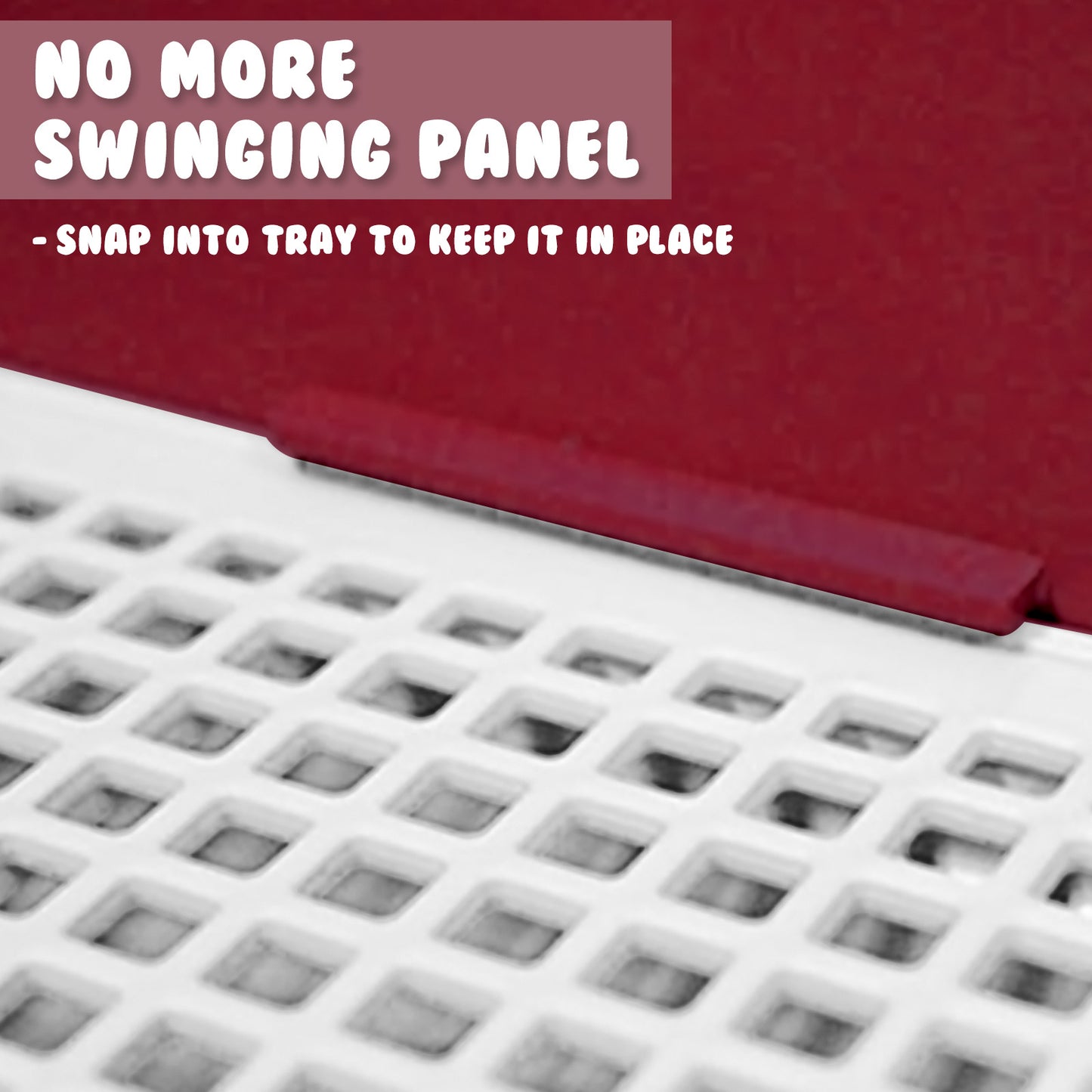 Dog Pet Potty Tray Training Toilet Raised Walls T1 WINE - Factory Direct Shop