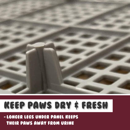 Dog Pet Potty Tray Training Toilet Raised Walls T1 WINE - Factory Direct Shop
