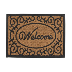 2 x Doormat for Front Door Entryway Outdoor Mat Coir Rubber Welcome

Enhance your front door's appearance with our set of 2 Welcome Front Door Mats. Made with durable coir and rubber materials, these mats provide a warm welcome to guests while keeping dirt and debris outside. Perfect for any entryway, these mats offer both functionality and style