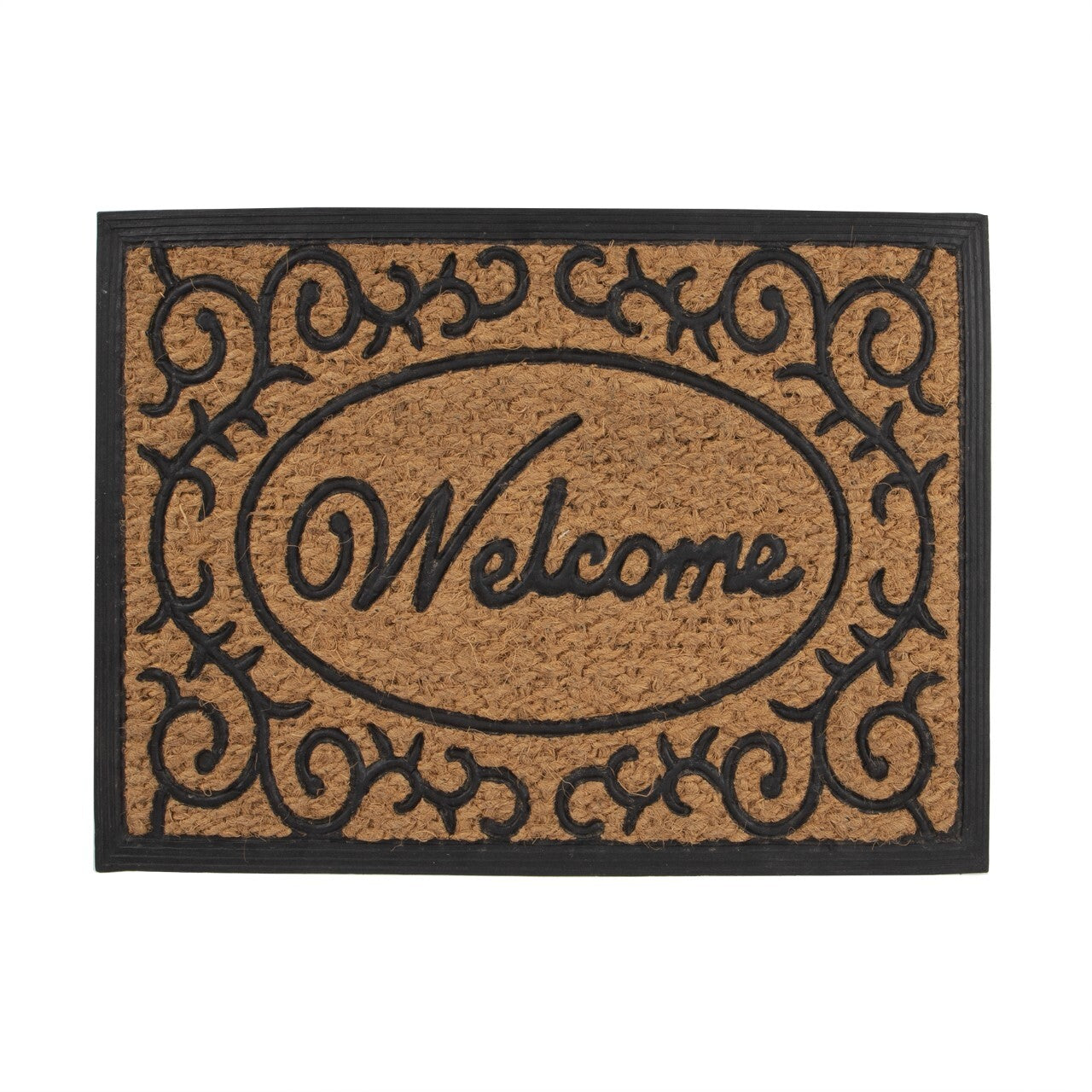 2 x Doormat for Front Door Entryway Outdoor Mat Coir Rubber Welcome

Enhance your front door's appearance with our set of 2 Welcome Front Door Mats. Made with durable coir and rubber materials, these mats provide a warm welcome to guests while keeping dirt and debris outside. Perfect for any entryway, these mats offer both functionality and style