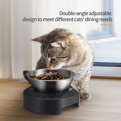 YES4PETS Medium Stainless Steel Pet Bowl Water Bowls Portable Anti Slip Skid Feeder Dog Rabbit Cat