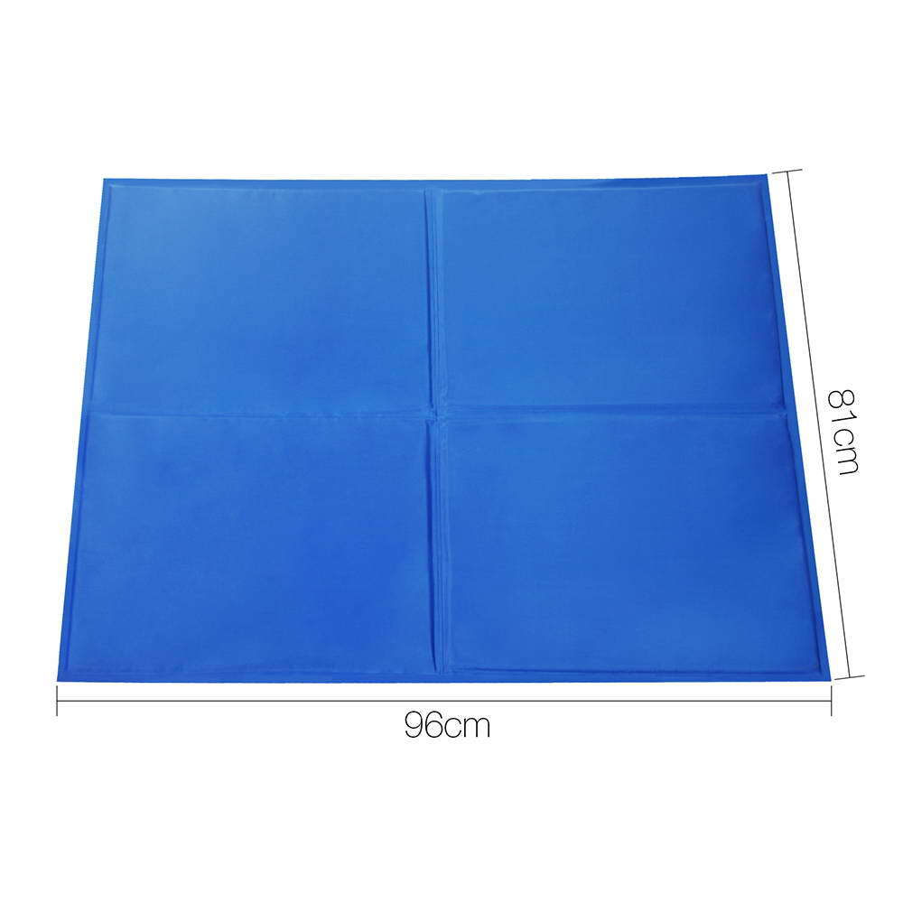 XXL Pet Cool Gel Mat Dog Cat Bed Non - Toxic Cooling Dog Summer Pad 80 x 95 cm - Factory Direct Shop