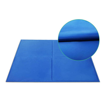 XXL Pet Cool Gel Mat Dog Cat Bed Non - Toxic Cooling Dog Summer Pad 80 x 95 cm - Factory Direct Shop