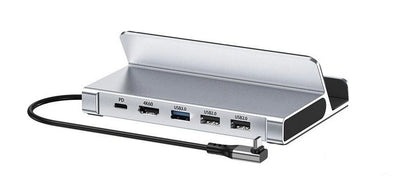 CHOETECH HUB-M77-GY PD100W 5-in-1 USB-C PD+HDMI+USB 3.0A/F+USB2.0 Steam Deck Docking Station