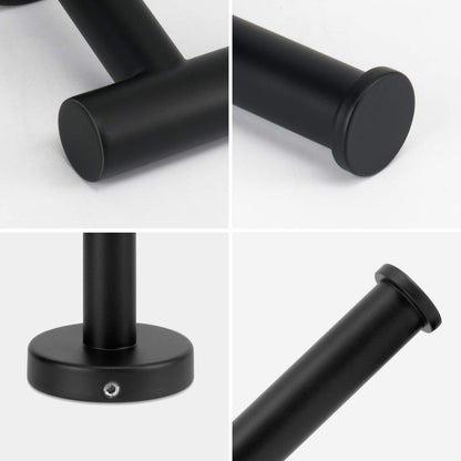 Toilet Paper Holder Black Wall Mount Bathroom Paper Roll Holder Roll Holder 304 - Factory Direct Shop