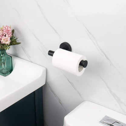 Toilet Paper Holder Black Wall Mount Bathroom Paper Roll Holder Roll Holder 304 - Factory Direct Shop