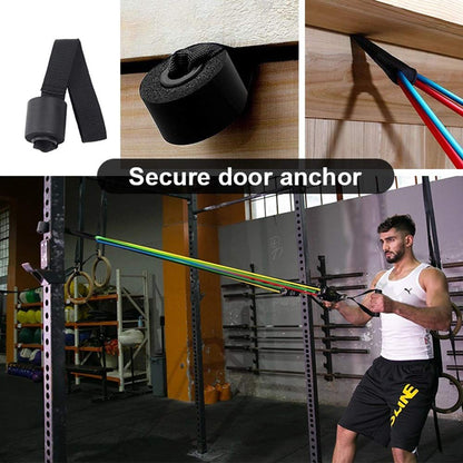 11 Pack Resistance Bands Stackable Exercise Bands Home Workouts