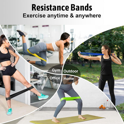 5 Pcs Resistance Bands Exercise Bands