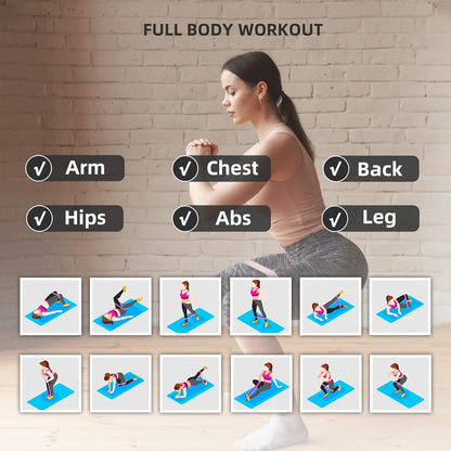 5 Pcs Resistance Bands Exercise Bands