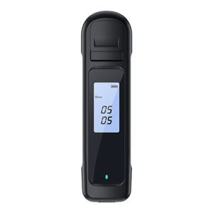Alcohol Breathalyzer Drink Tester DUI LCD Breath Analyzer Handbag Pocket Size BLACK - FREE POST