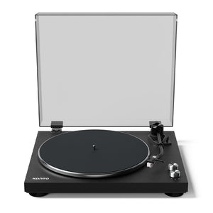 Kanto OBI3 Turntable with Bluetooth 5.3, Preamp, and Pitch Control - Matte Black - Factory Direct Shop