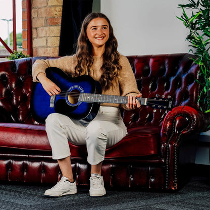 Electric Guitar Premium Pck 3rd Avenue Acoustic Guitar - Blueburst