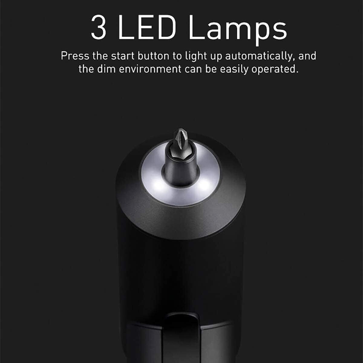 Black device with LED lamp on a dark background