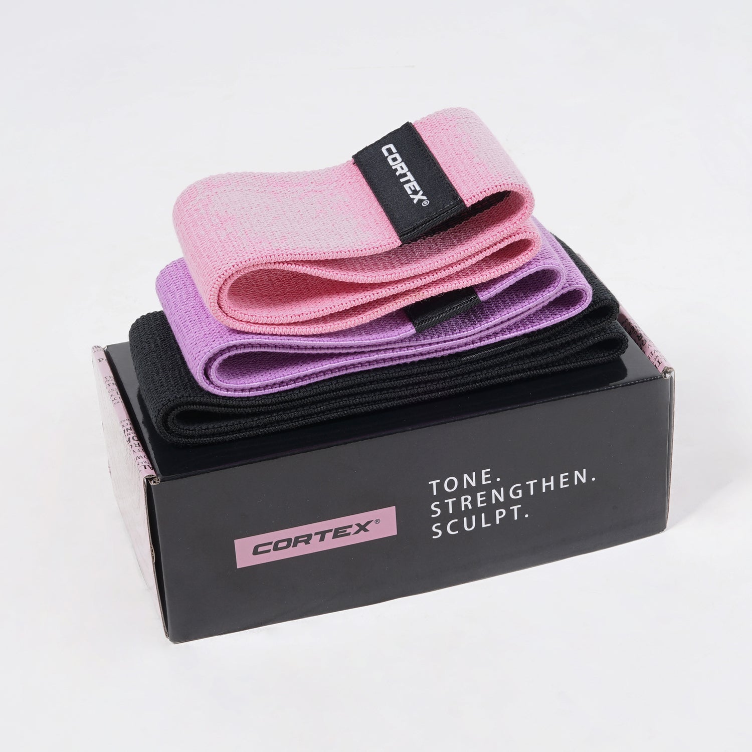 Resistance Bands CORTEX Micro Flat FibraBands 3 Pack &nbsp;82mm

Unleash your full potential with the Resistance Bands CORTEX Micro Flat FibraBands. This pack includes 3 bands measuring 82mm each, providing you with varying levels of resistance for a versatile workout. Made with strong and durable fibra material, these bands will help you tone and strengthen your muscles for maximum results.