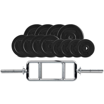 CORTEX 40kg Endura Cast Tricep Bar Weight Set