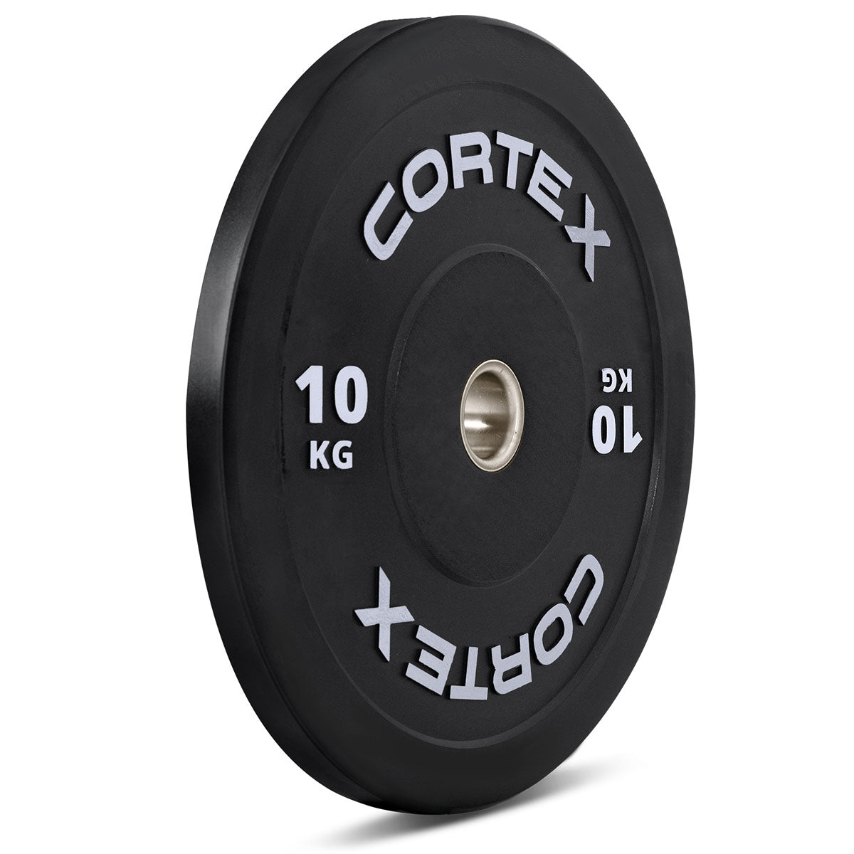 CORTEX Black Series V3 Rubber Olympic Bumper Plate 50mm 10kg (2 Pack)