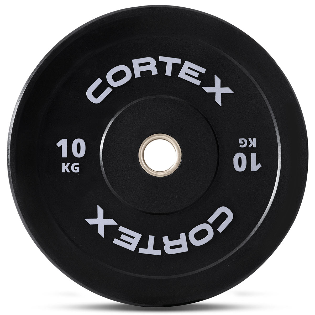 CORTEX Black Series V3 Rubber Olympic Bumper Plate 50mm 10kg (2 Pack)