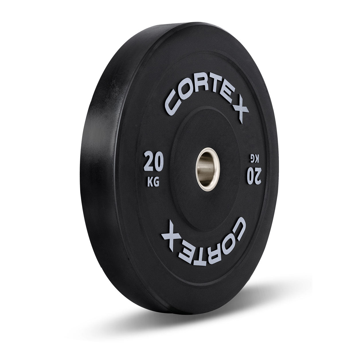 CORTEX Black Series V3 Rubber Olympic Bumper Plate 50mm 20kg (2 Pack)