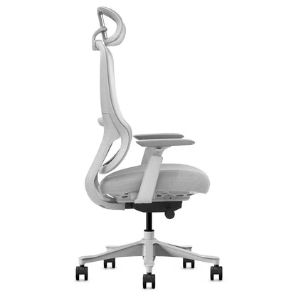 Lifespan Fitness DM8 Ergonomic Office Desk Chair (White/Grey)