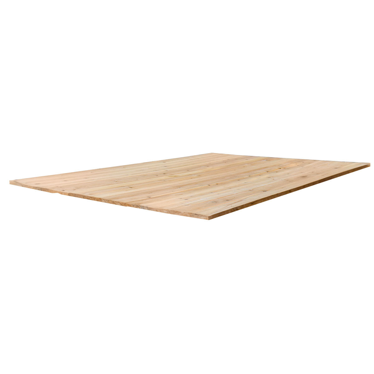 Plain wooden sheet on a white background