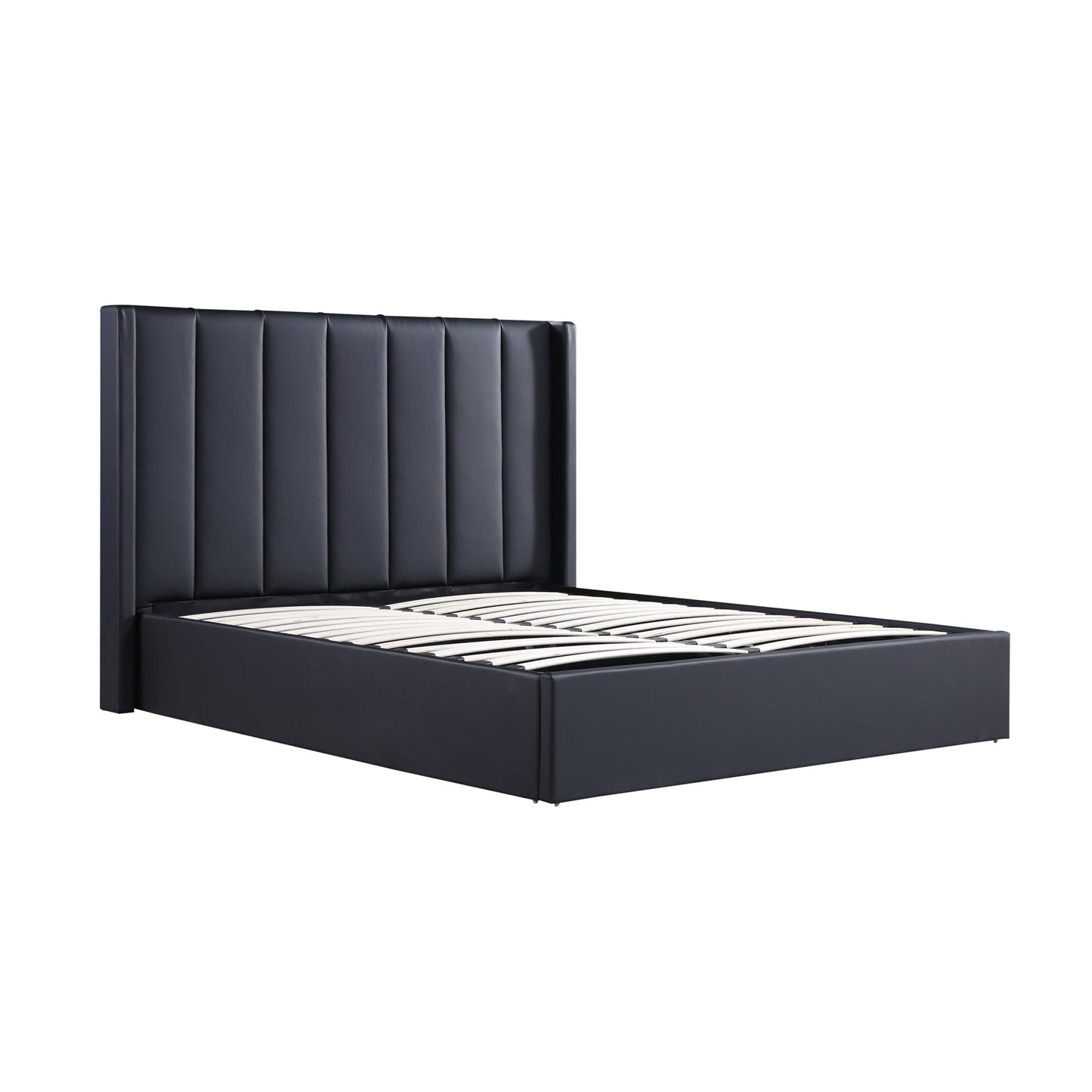Prado 4pc Fabric Gas Lift Queen Bedroom Suite