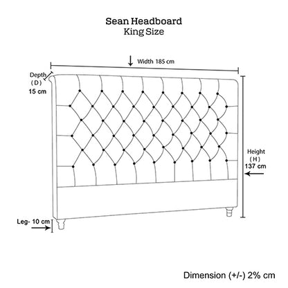 Sean Headboard King Size