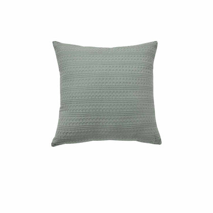 Bianca Kahlani Sage Waffle Square Filled Cushion 43 x 43cm