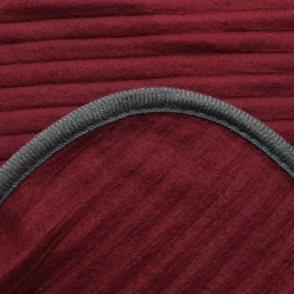 250GSM Ribbed Polar Fleece Throw 100 x 150cm Latte