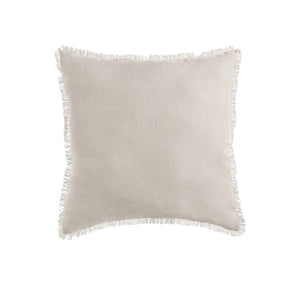 Vintage Design Homewares Natural French Linen Filled Cushion Square - 55cm x 55cm