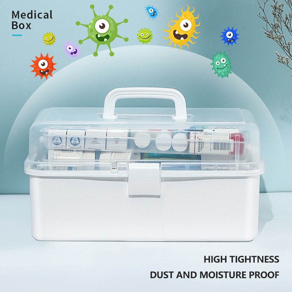 First Aid Kit 3 Layers Large Portable