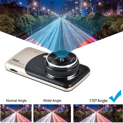 1080P Car Dash Camera Dual Front and Rear Night Vision Kit
