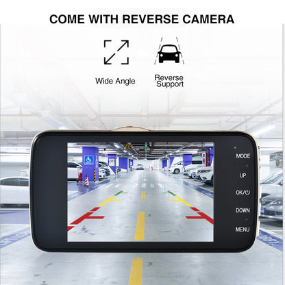 1080P Car Dash Camera Dual Front and Rear Night Vision Kit